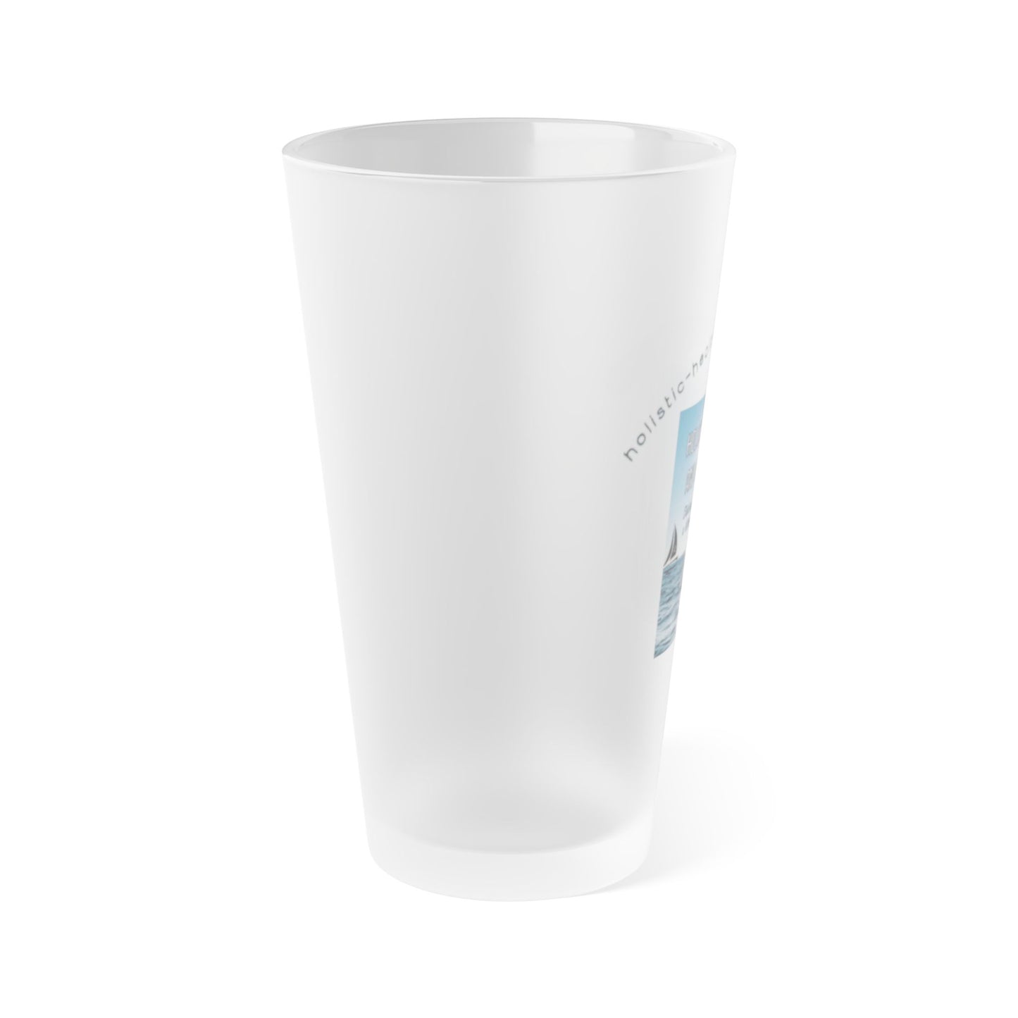 Frosted Pint Glass, 16oz