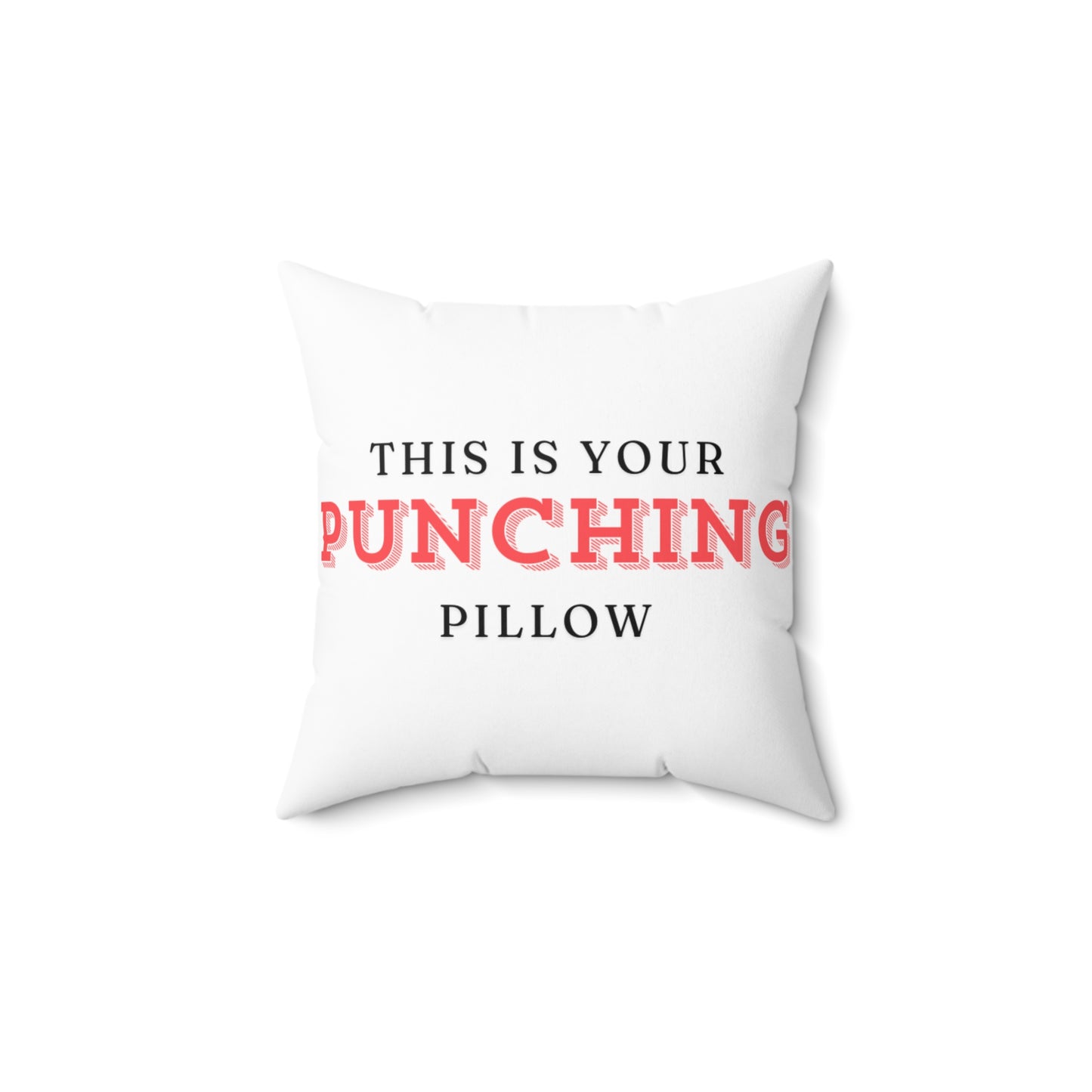 Spun Polyester Square Pillow