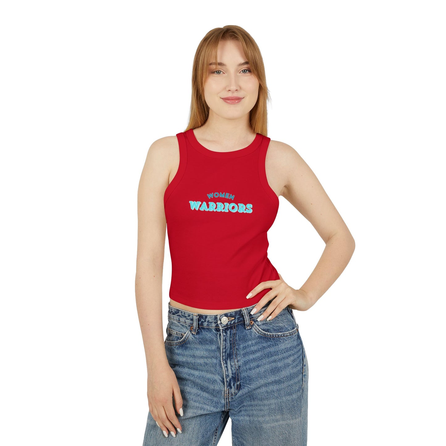 Women's Micro Rib Racer Tank Top