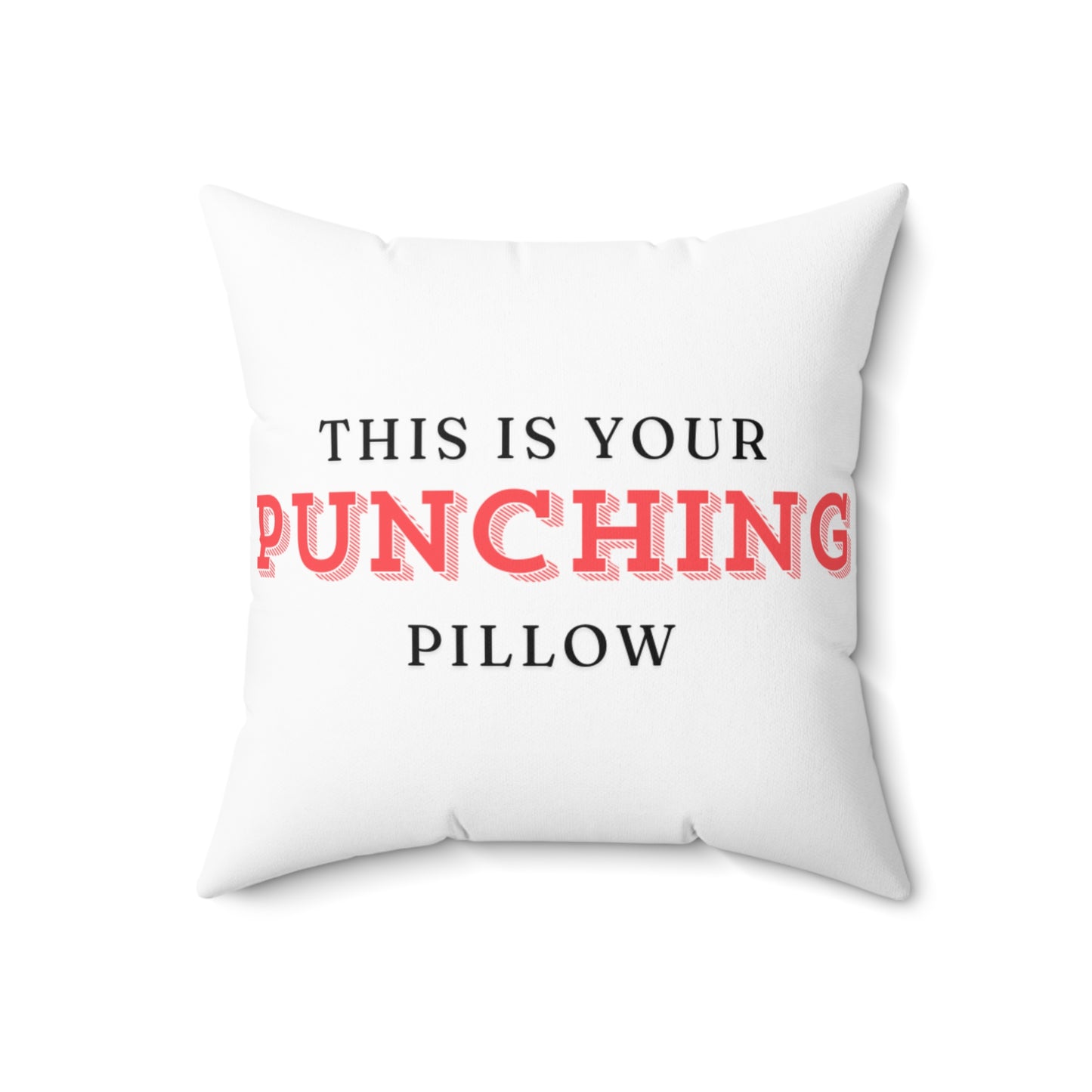 Spun Polyester Square Pillow